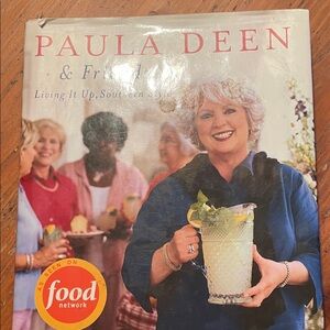 Living It Up, Southern Style Cookbook - White/Blue Cover